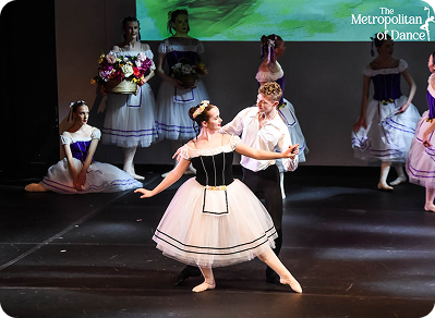 Ballet duo performance
